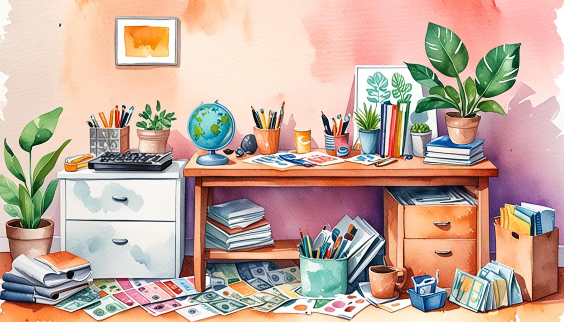 Decluttering and Personal Finances: How Organizing Your Space Reflects on Managing Your Money