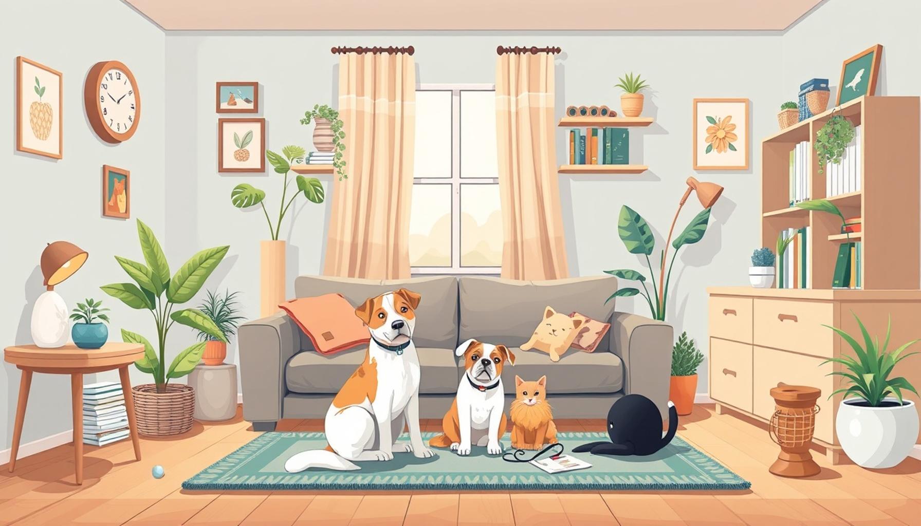 How to Create a Pet-Friendly Space at Home: Tips for a Welcoming Home for Your Pets
