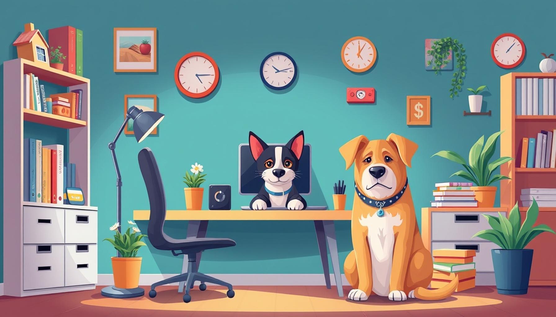How to Create a Pet-Friendly Workspace: Tips for Integrating Your Animal into the Home Office