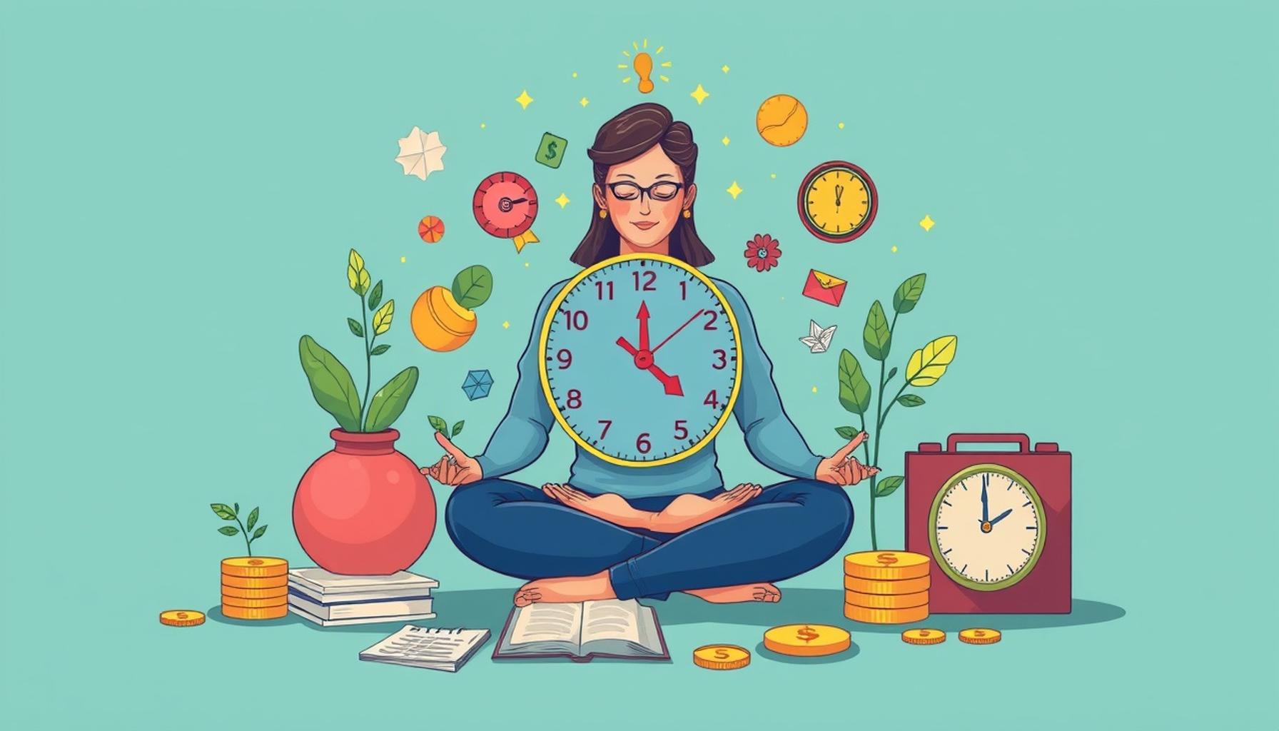 Exploring the Benefits of Mindful Meditation for Productivity at Work and Time Management