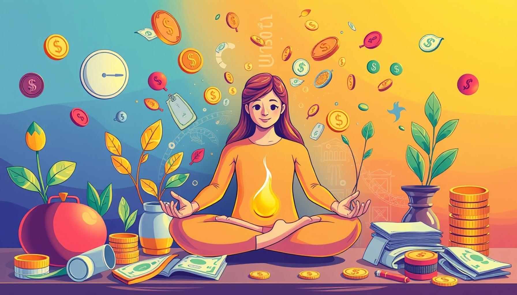The practice of mindful meditation to reduce stress in everyday life