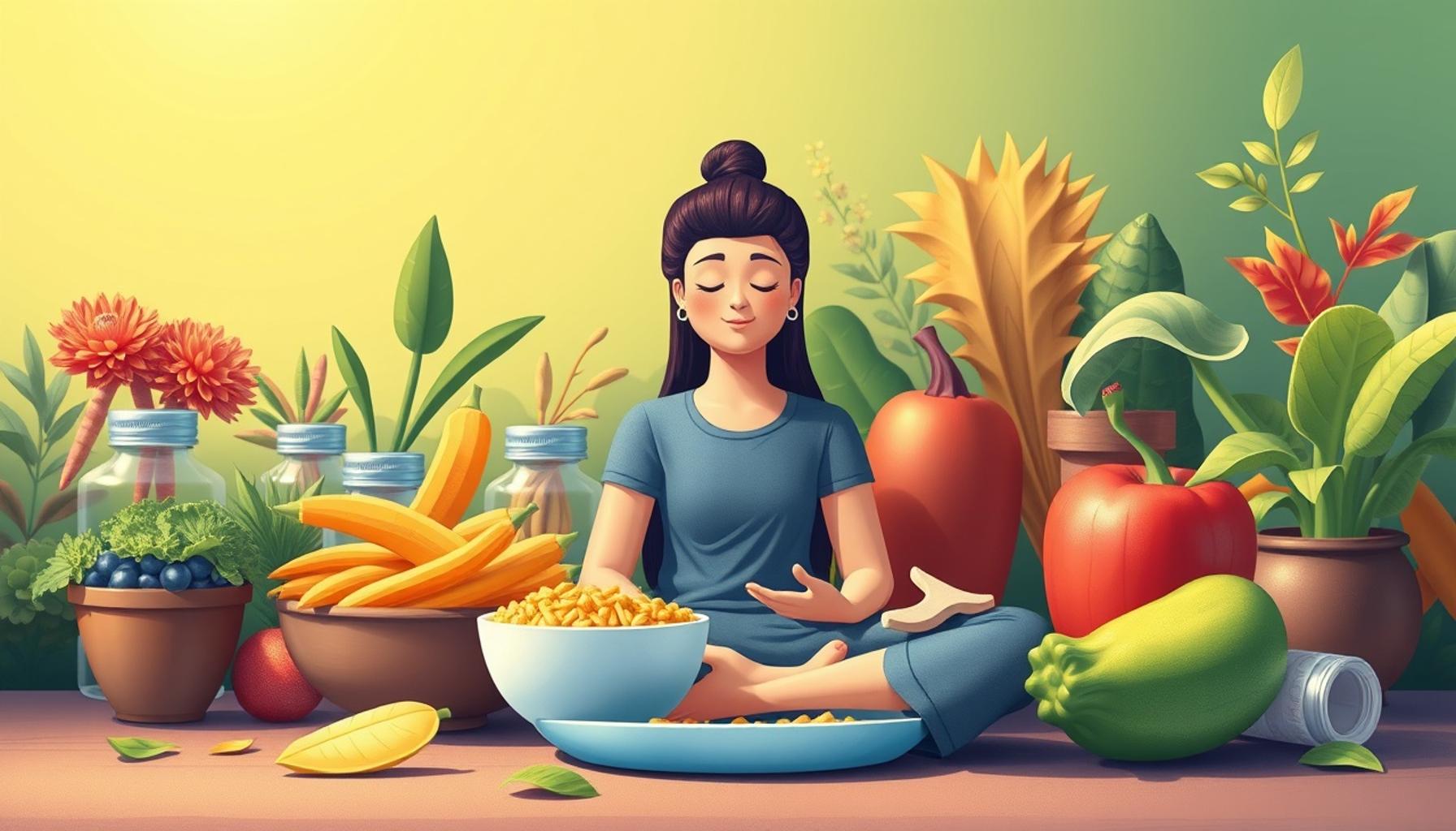 The relationship between mindfulness meditation and the promotion of healthy eating habits